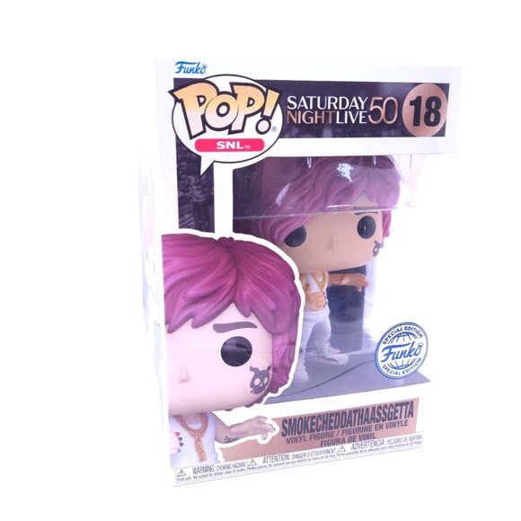 Funko POP! SNL 50 SmokeCheddaThaAssGetta 18 Figure Special Edition w/ Protector - Picture 3 of 11
